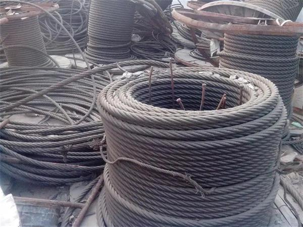 北京高价钢丝绳回收，废旧钢丝绳回收